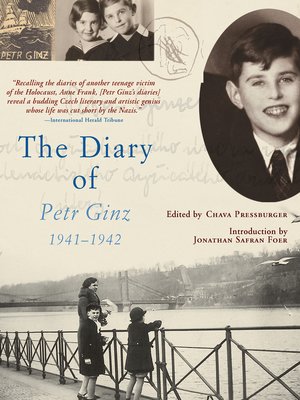 cover image of The Diary of Petr Ginz, 1941–1942